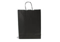 Accessory Black Kraft Twist Handle Carrier Bags