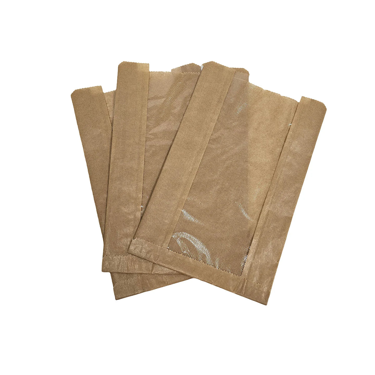 10.5 x 3 x 14 Film Front Artisan Bread Bags